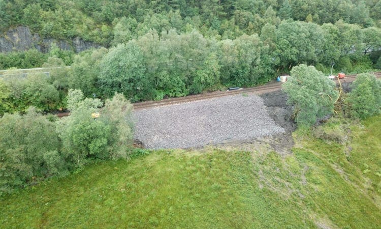 West Highland Line re-opens after flooding