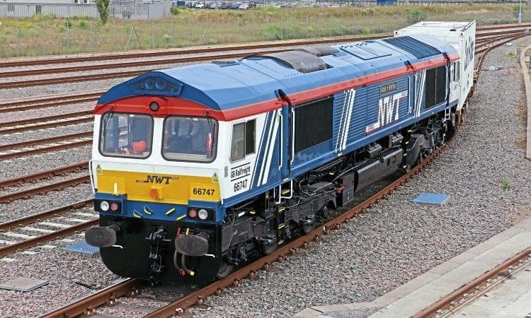 GBRf names loco Made in Sheffield