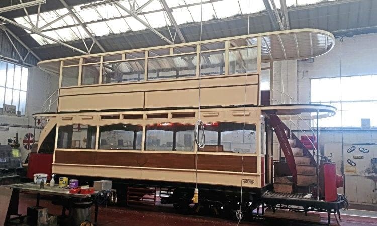 Blackpool ‘Standard’ No. 143 enters service after restoration