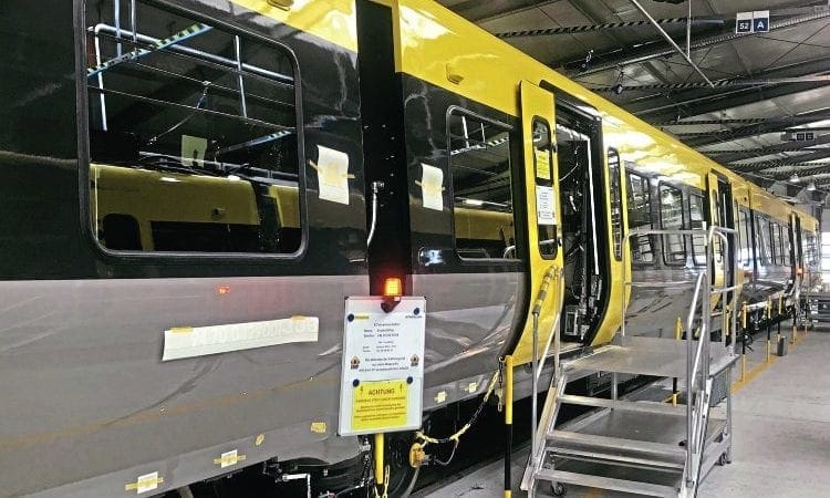 Factory commissioning of Merseyrail Class 777 begins