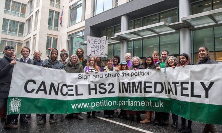 Protesters lose legal challenge against HS2 rail line running through woodland