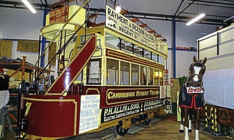 Ipswich museum completes Cambridge horse tram restoration