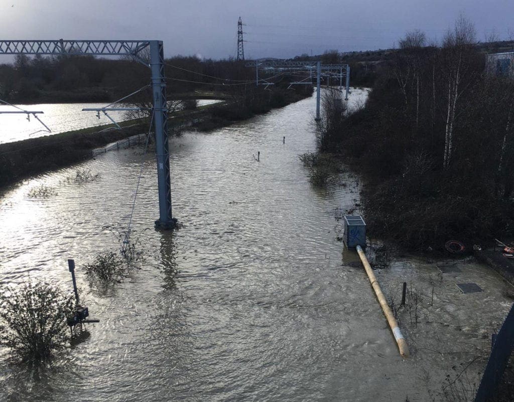 Storm Dennis: Rail passengers urged to check before travelling due to floods