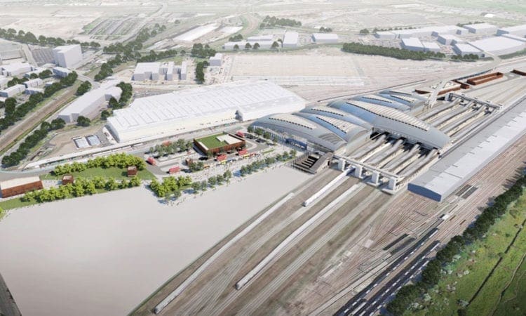 HS2 releases new images of Old Oak Common station