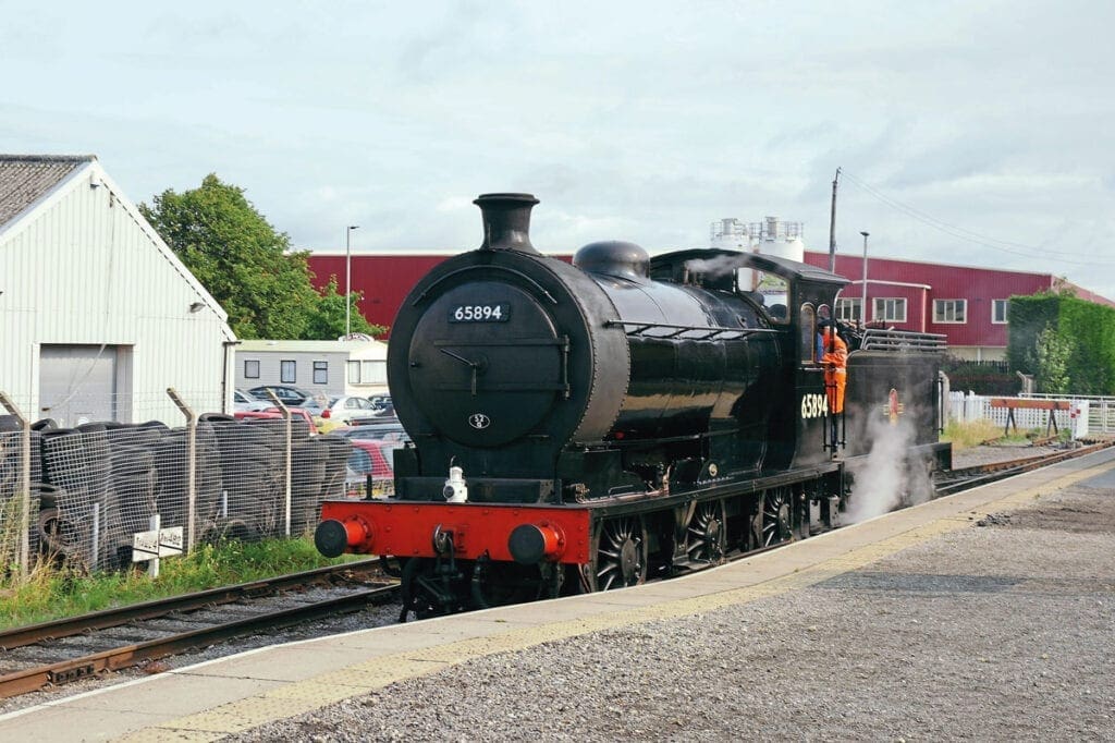 The North Eastern Locomotive Preservation Group’s ‘J27’ No. 65894 returned to service in 2018 following a major overhaul, and visited the Wensleydale Railway in the summer of last year. Photo: Graeme Pickering