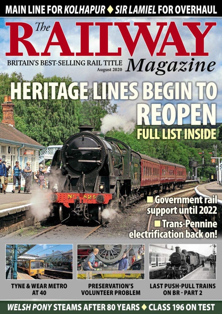 August edition of The Railway Magazine