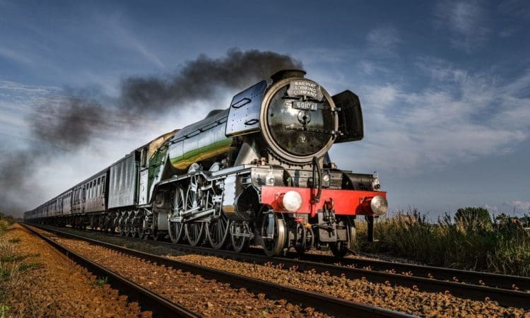 Flying Scotsman headed for Cardiff today