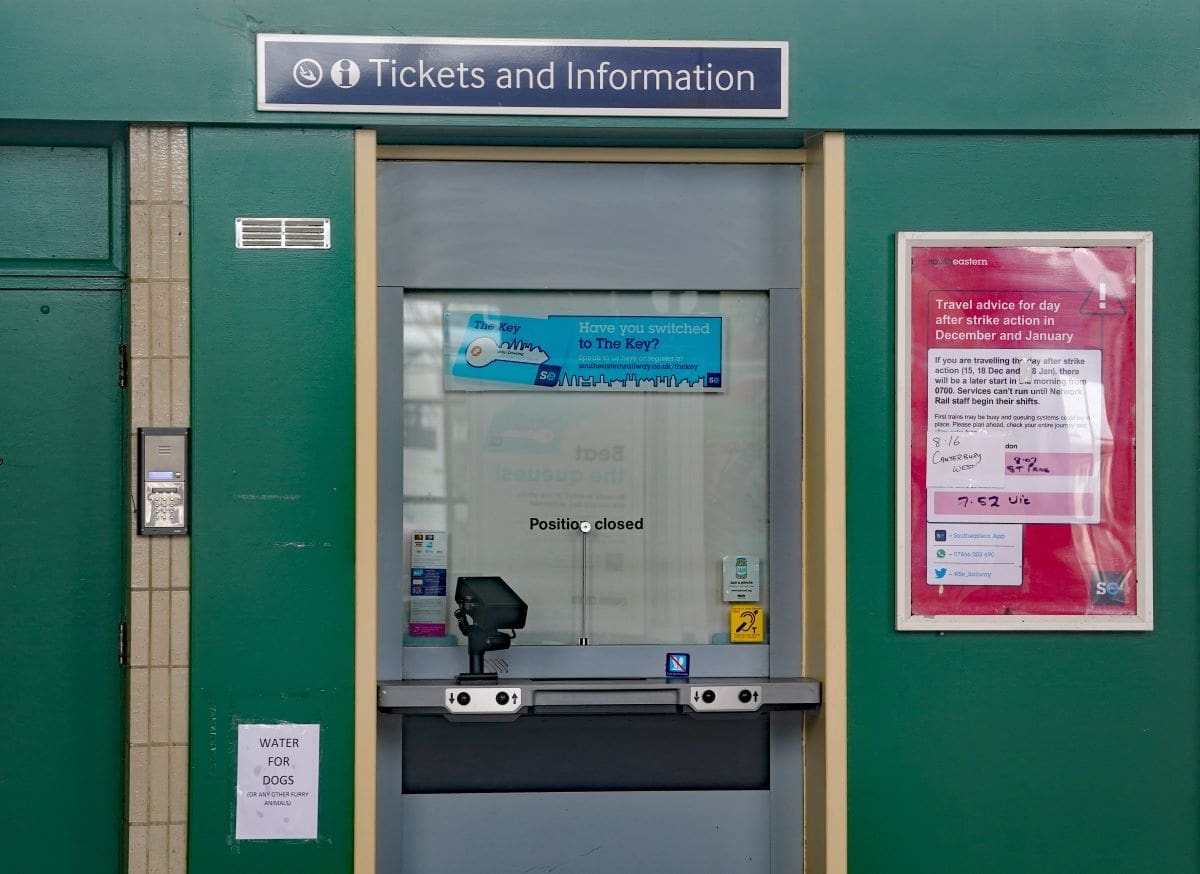 Protests to be held over ticket office closures