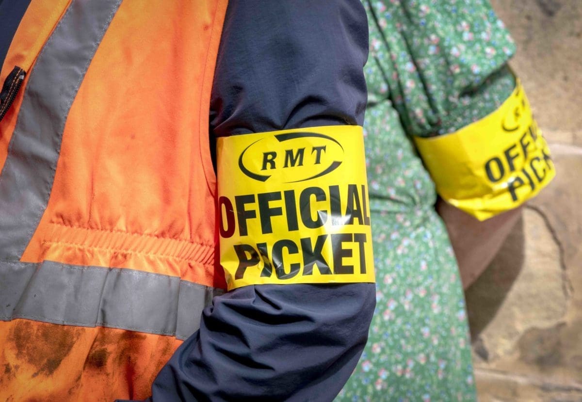 Rail supply firm workers start four-day strike action