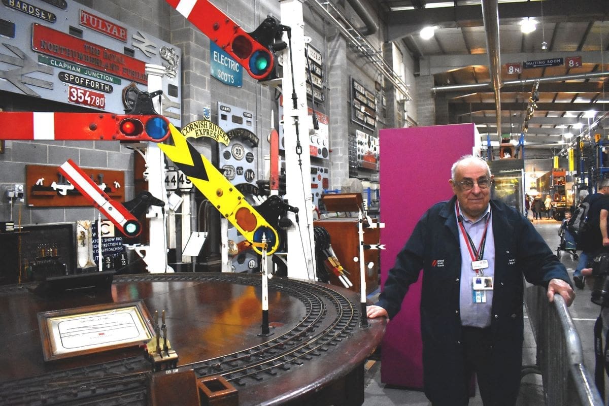 National Railway Museum volunteer retires after 49 years