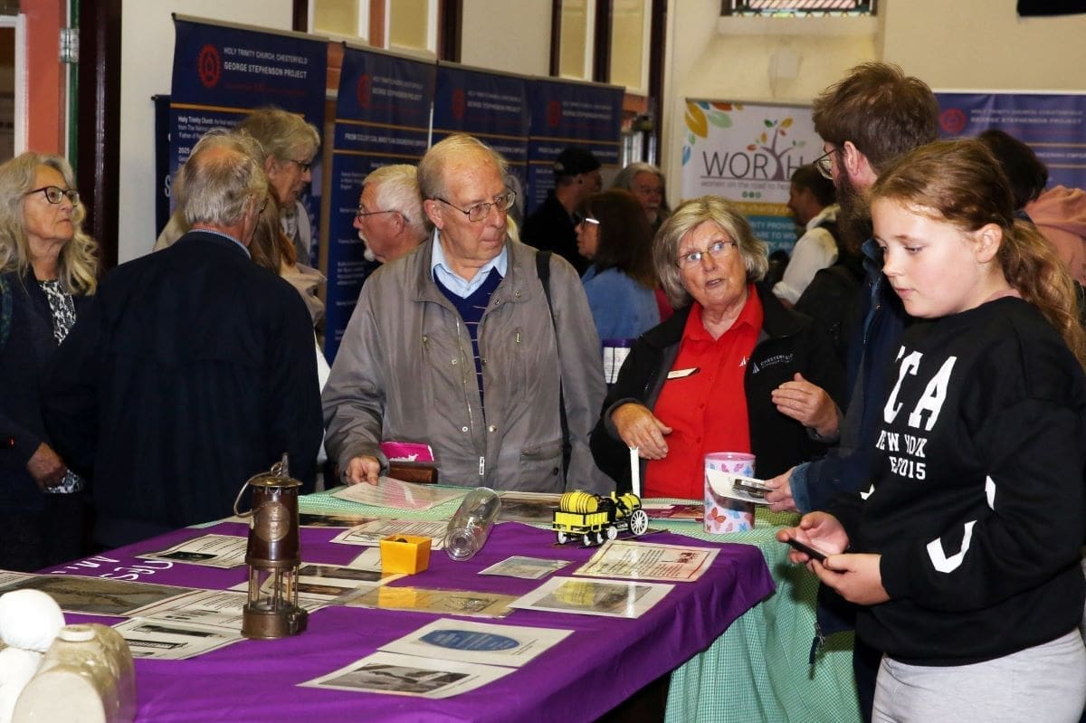 Hundreds attend George Stephenson celebration