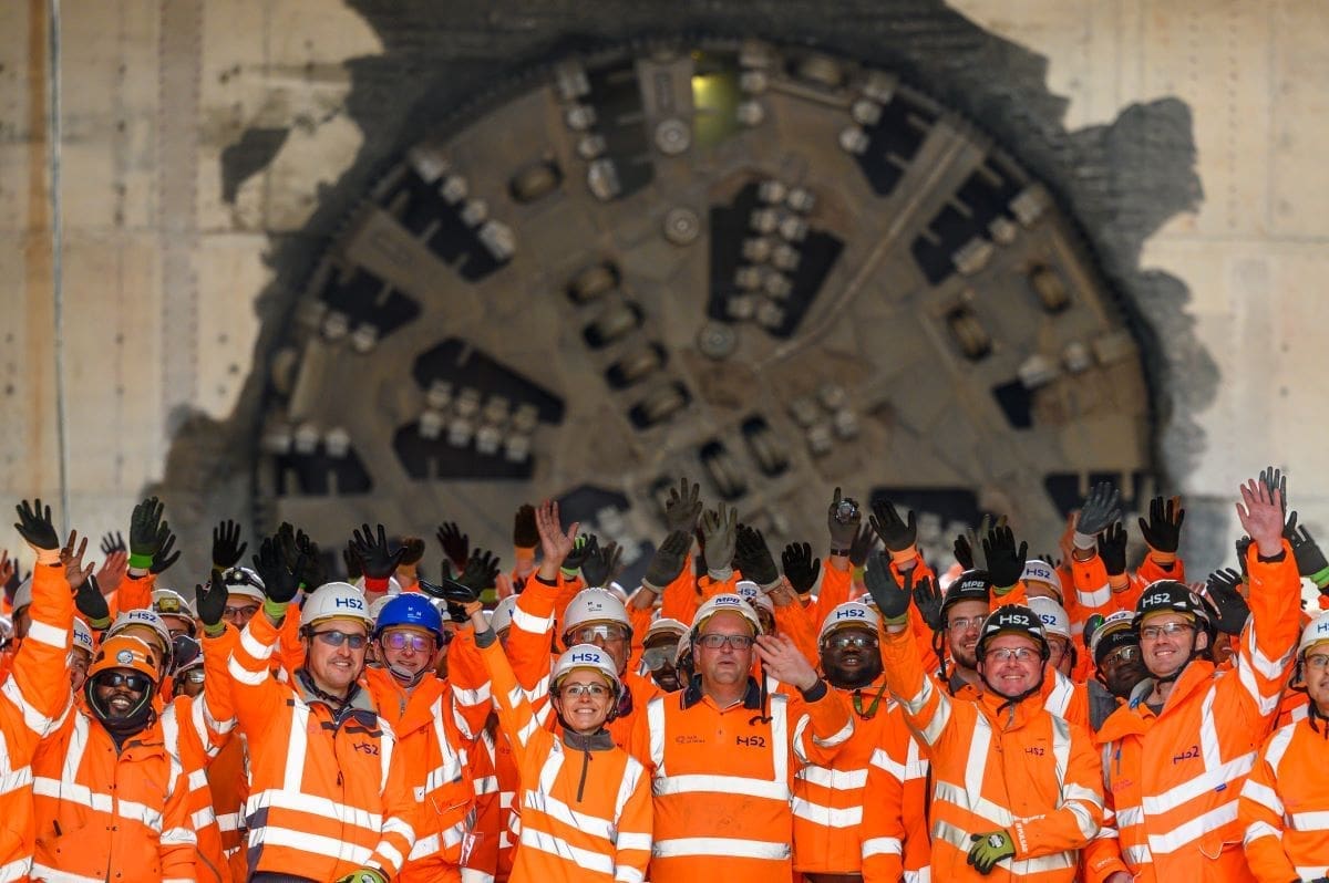 HS2 completes final major tunnel between Birmingham and west London