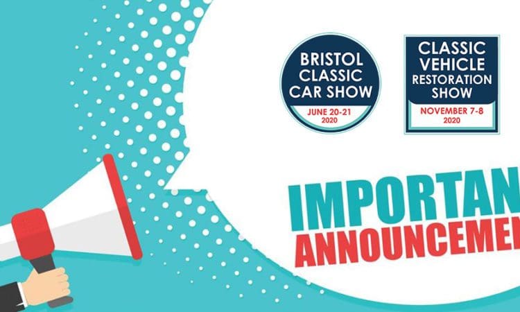Bristol Classic Car Show & Classic Vehicle Restoration Show cancelled
