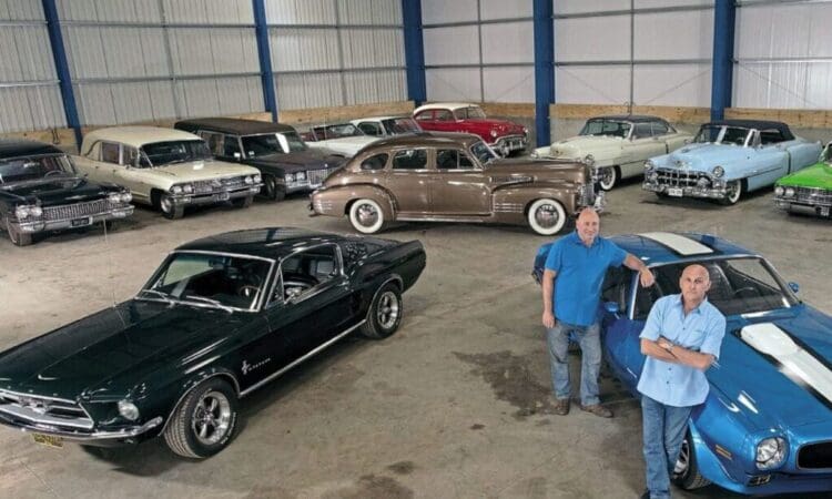 The Man with all the toys: Russell Schacter Car Collection