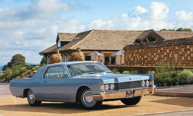 Shabby Chic: 1968 Lincoln Continental Coupe