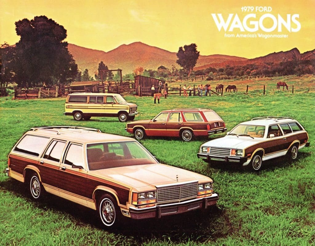 1979 Ford Country Squire period ad
