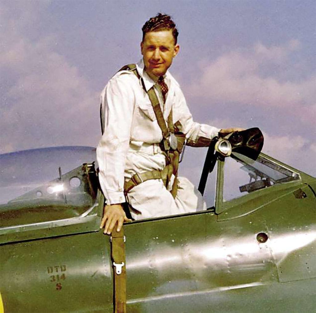 Alex Henshaw photographed in the cockpit of a Seafire 45 at Castle Bromwich in 1945. All archive photographs Alex Henshaw Collection, others François Prins unless noted