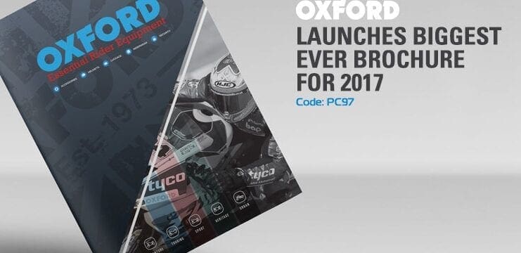 Oxford launches biggest ever Motorcycle brochure for 2017