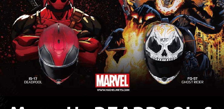 HJC Marvel Helmets from Oxford Products