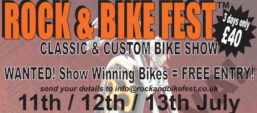 Rock & Bike Fest returns next weekend