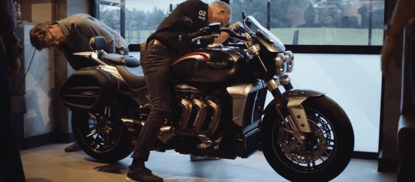 Ready for blast-off – the new Triumph Rocket 3