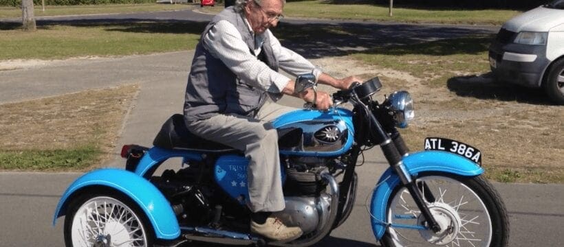 VIDEO: Classic trike for a classic rider!