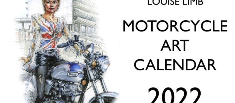 Louise Limb reveals limited edition 2022 motorcycle calendar