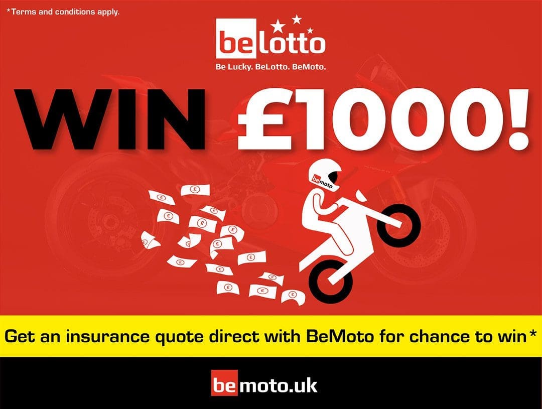 BeMoto offers chance to win £1000