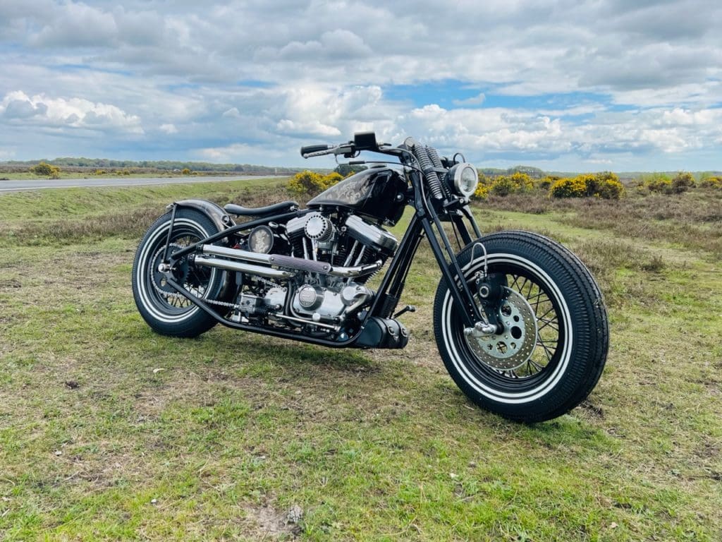 1991 sportster 1200 parked on grass