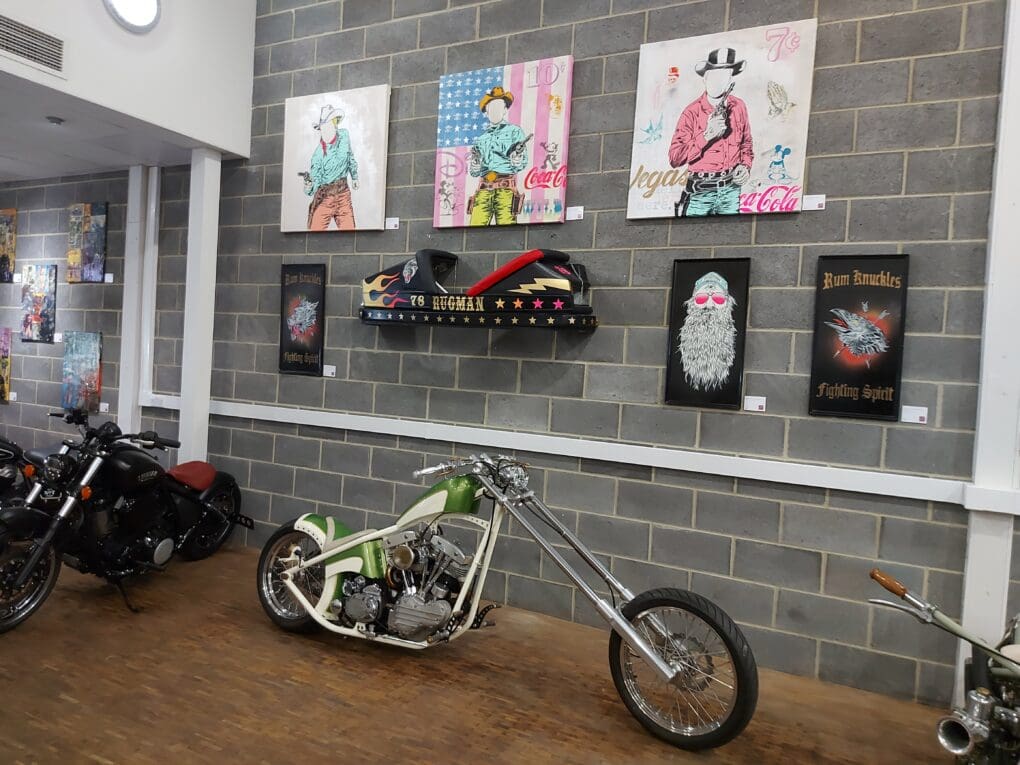 Visiting Krazy Horse’s new biker art exhibition