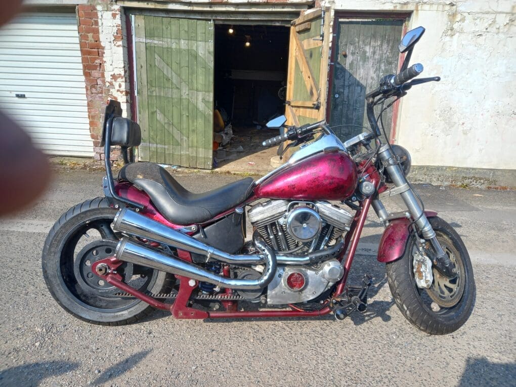 Sportster Softail ‘Used2Be’ | Brag Your Bike