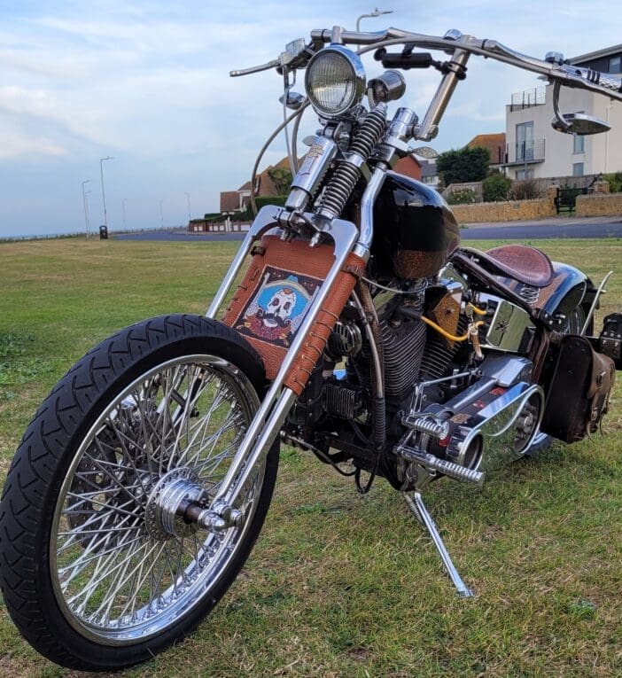 Santee 1340 Evo chop ‘El Pistolero’ | Brag Your Bike