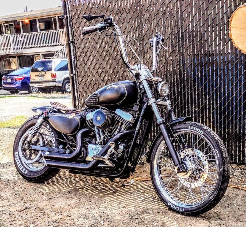 ’05 Harley XL12OOC “Mattie” | Brag Your Bike
