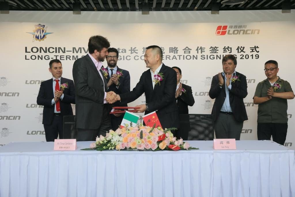 MV Agusta signs deal with Loncin in China