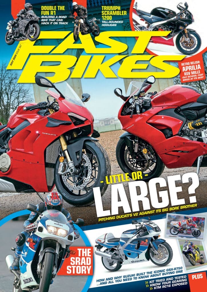 July issue of Fast Bikes