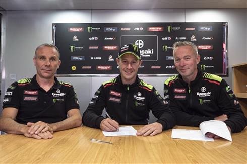 Rea signs new two-year extension with Kawasaki