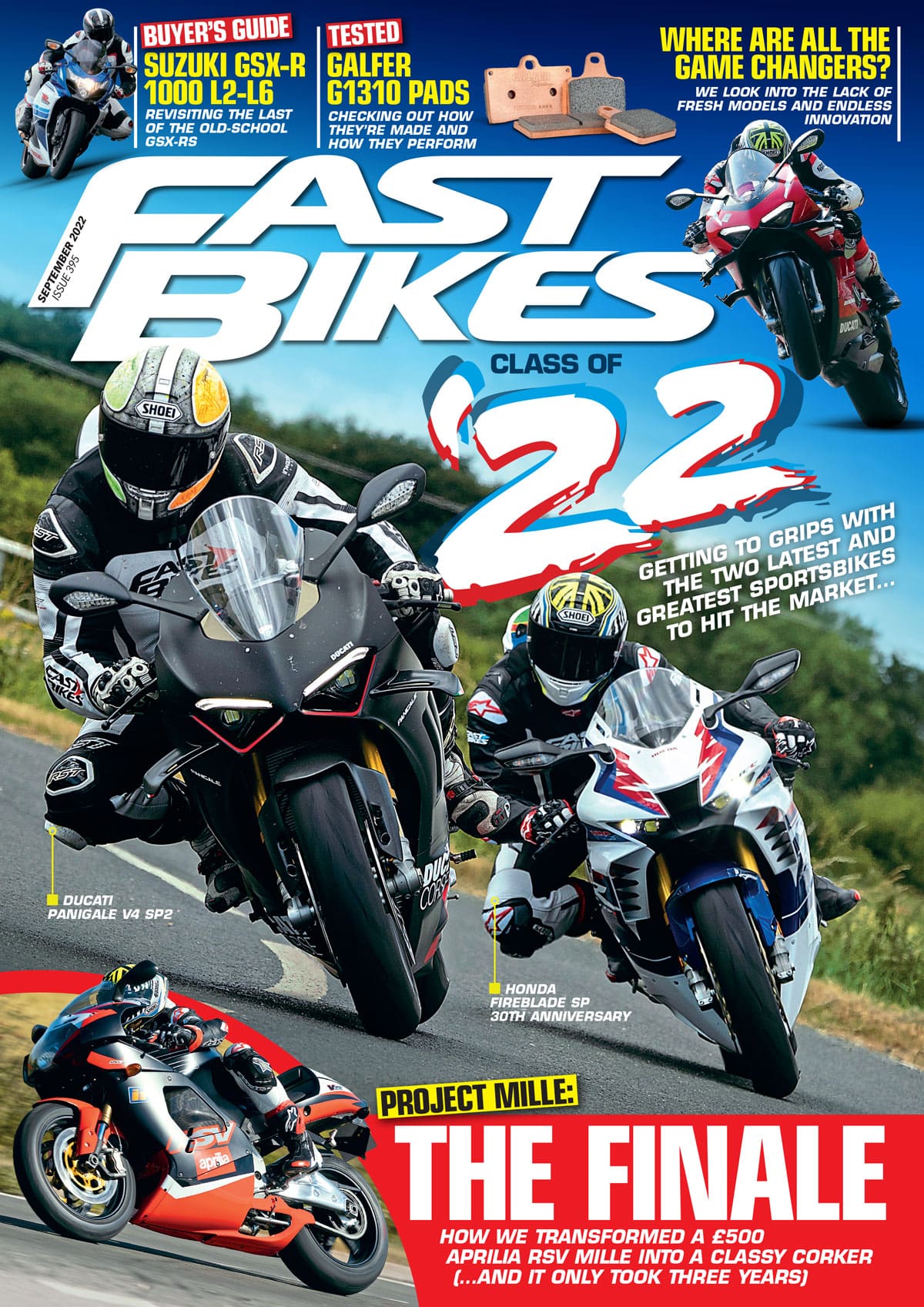 Fast Bikes September Cover page