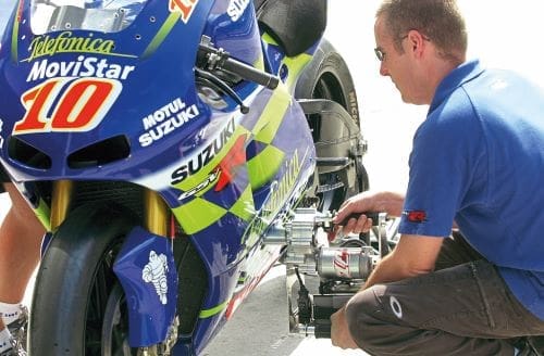 Back to the beginning: Suzuki's MotoGP story - Suzuki GSV-R test