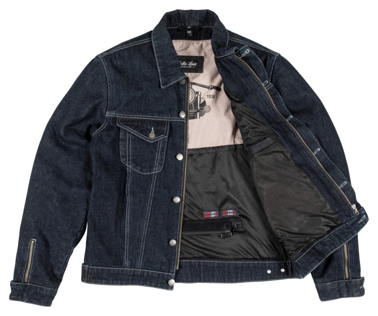 NEW KIT: Denim Motorcycle Jacket