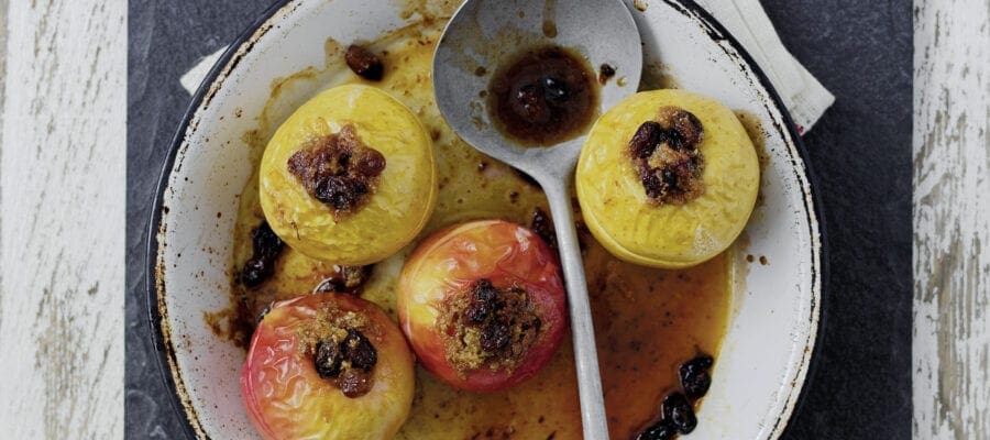 Pink & Delicious South African Baked Apples