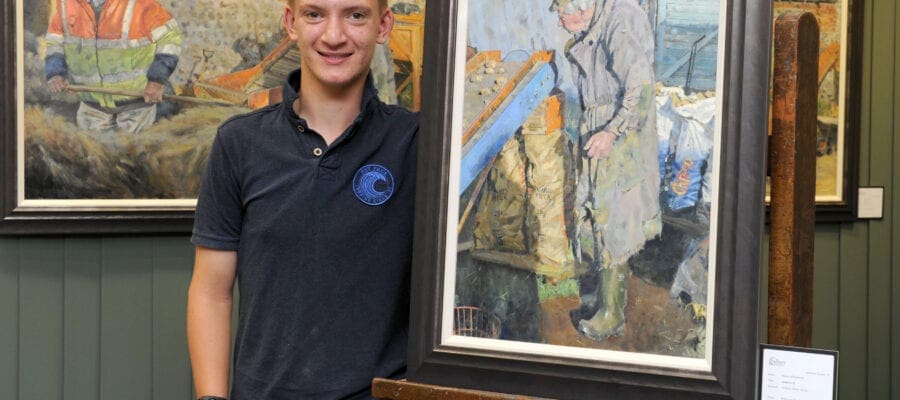 Teen art sensation to have a brush with RHS Chelsea Flower Show