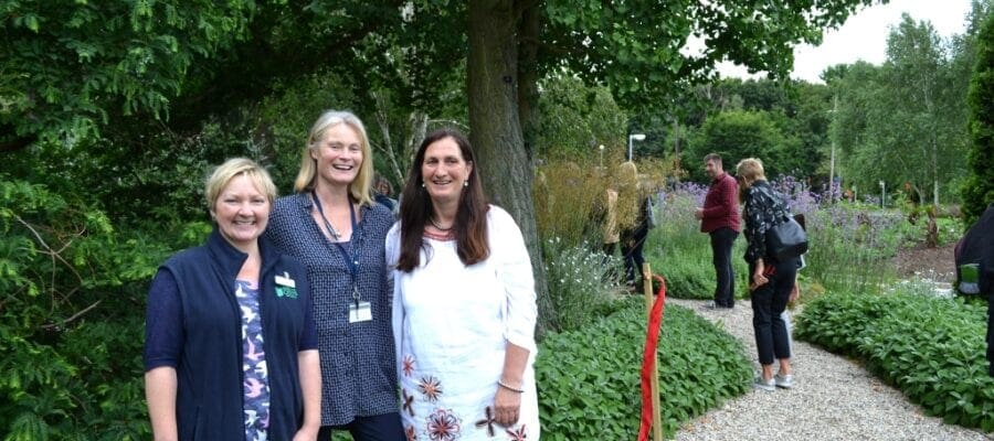 Granddaughter of Beth Chatto opens new garden at Writtle University College