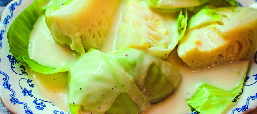 CREAMED SWEETHEART CABBAGE