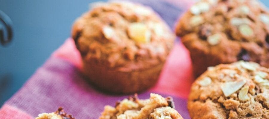 Pear Muesli Muffins