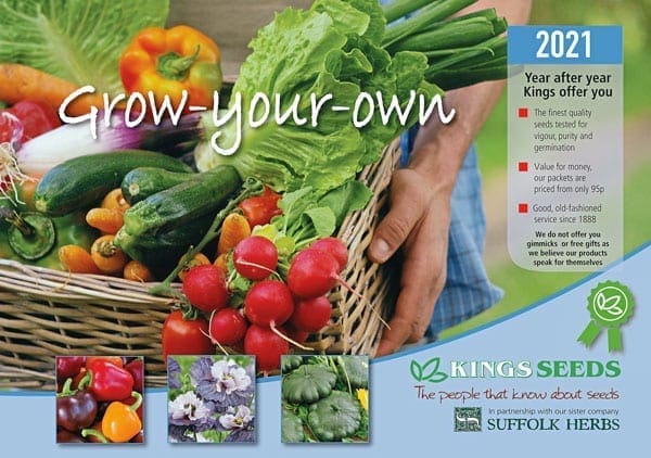 King's Seeds catalogue cover