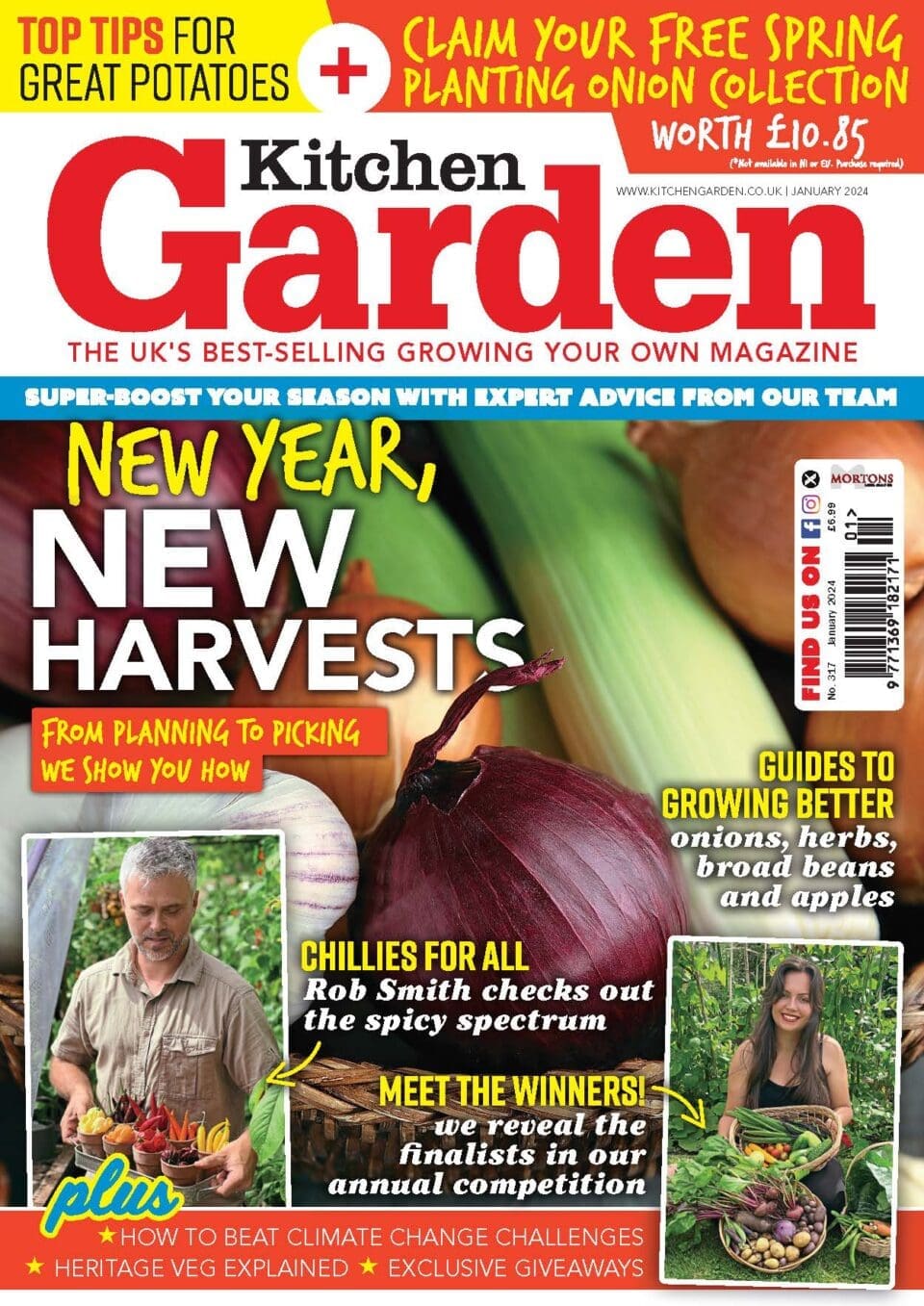 January 2024 Kitchen Garden Magazine