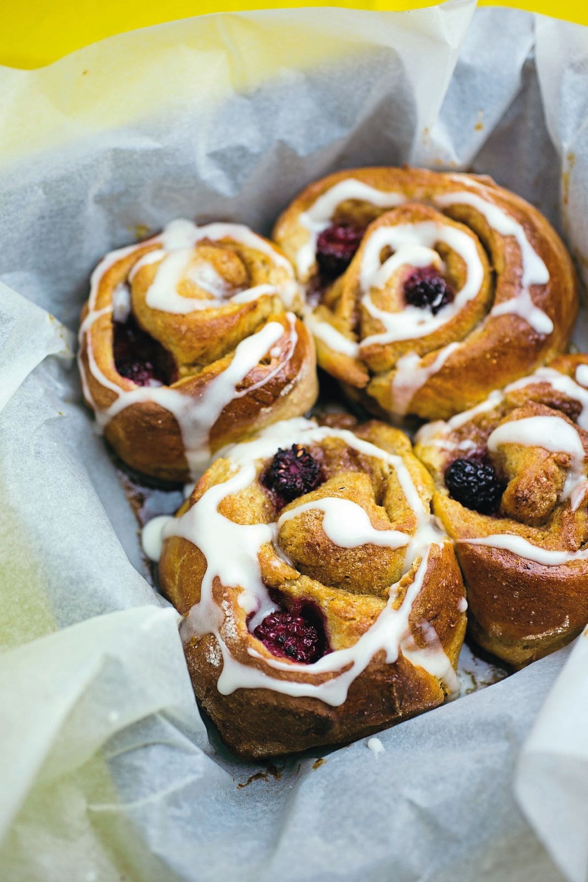 Recipe: Blackberry swirls