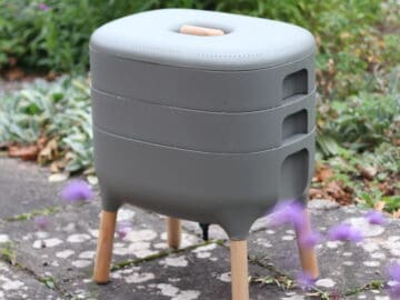 Vermicomposting in Wiggly Wigglers’ Urbalive Worm Composter is easy and odour-free