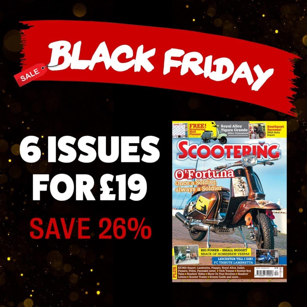 Black Friday Scootering magazine