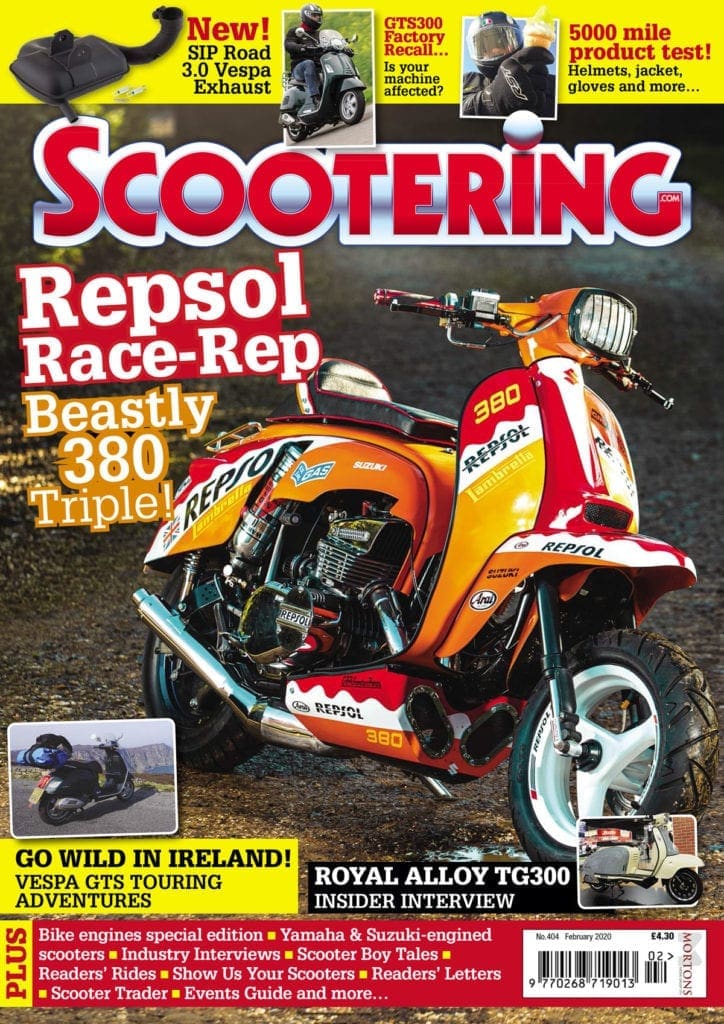 Scootering magazine cover